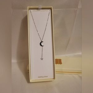 Stella picciotto black moon necklace